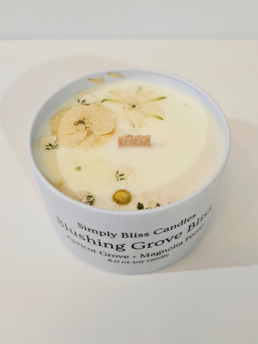 Blushing Grove Bliss – Soy Candle