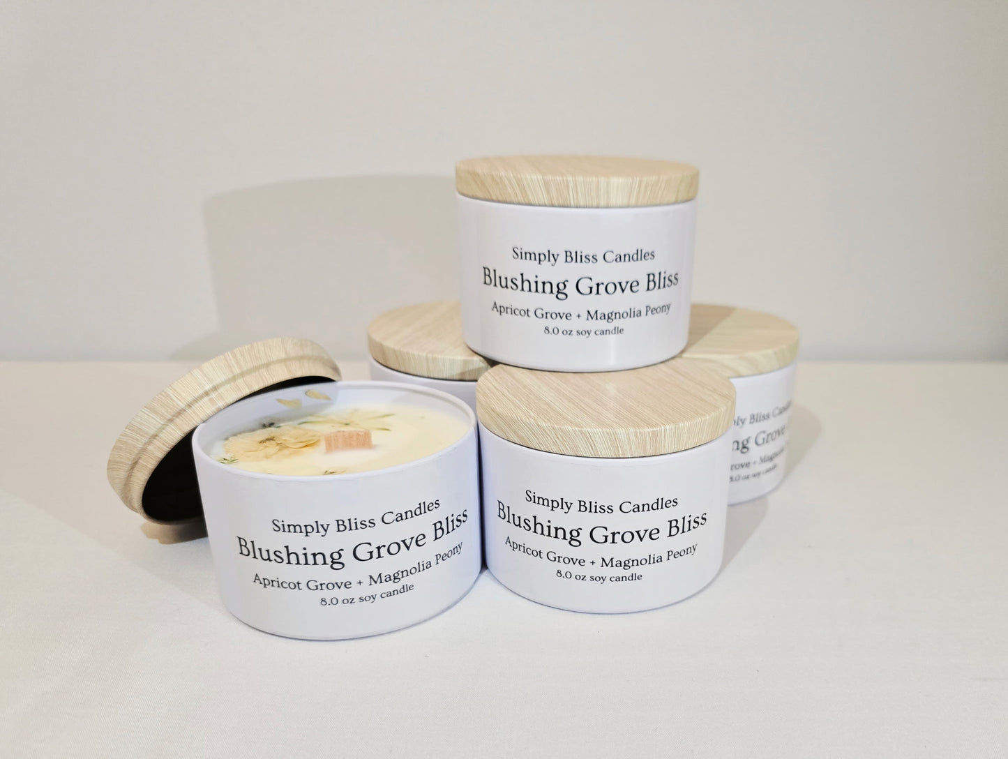 Blushing Grove Bliss – Soy Candle