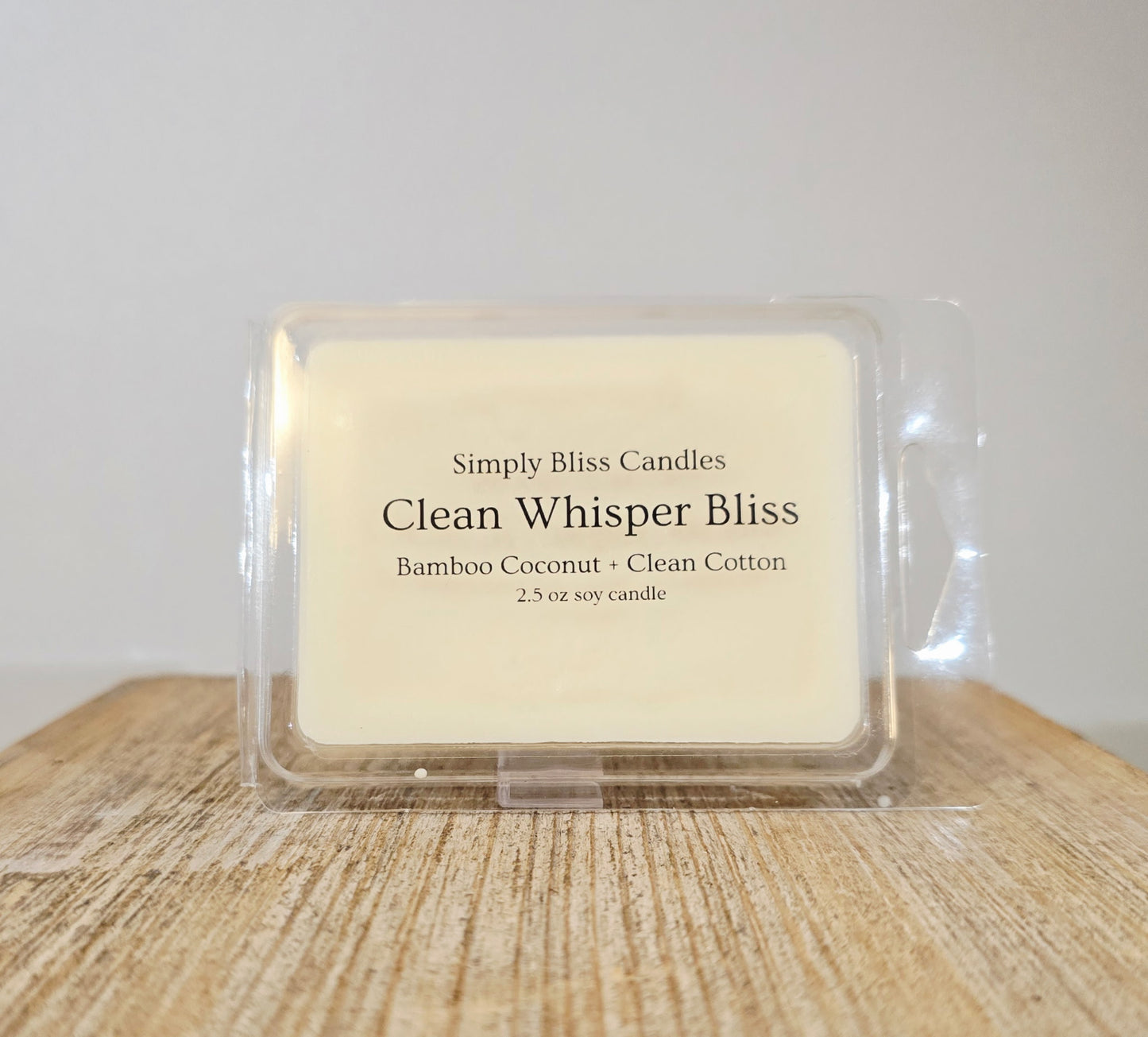 Clean Whisper Bliss – Wax Melts
