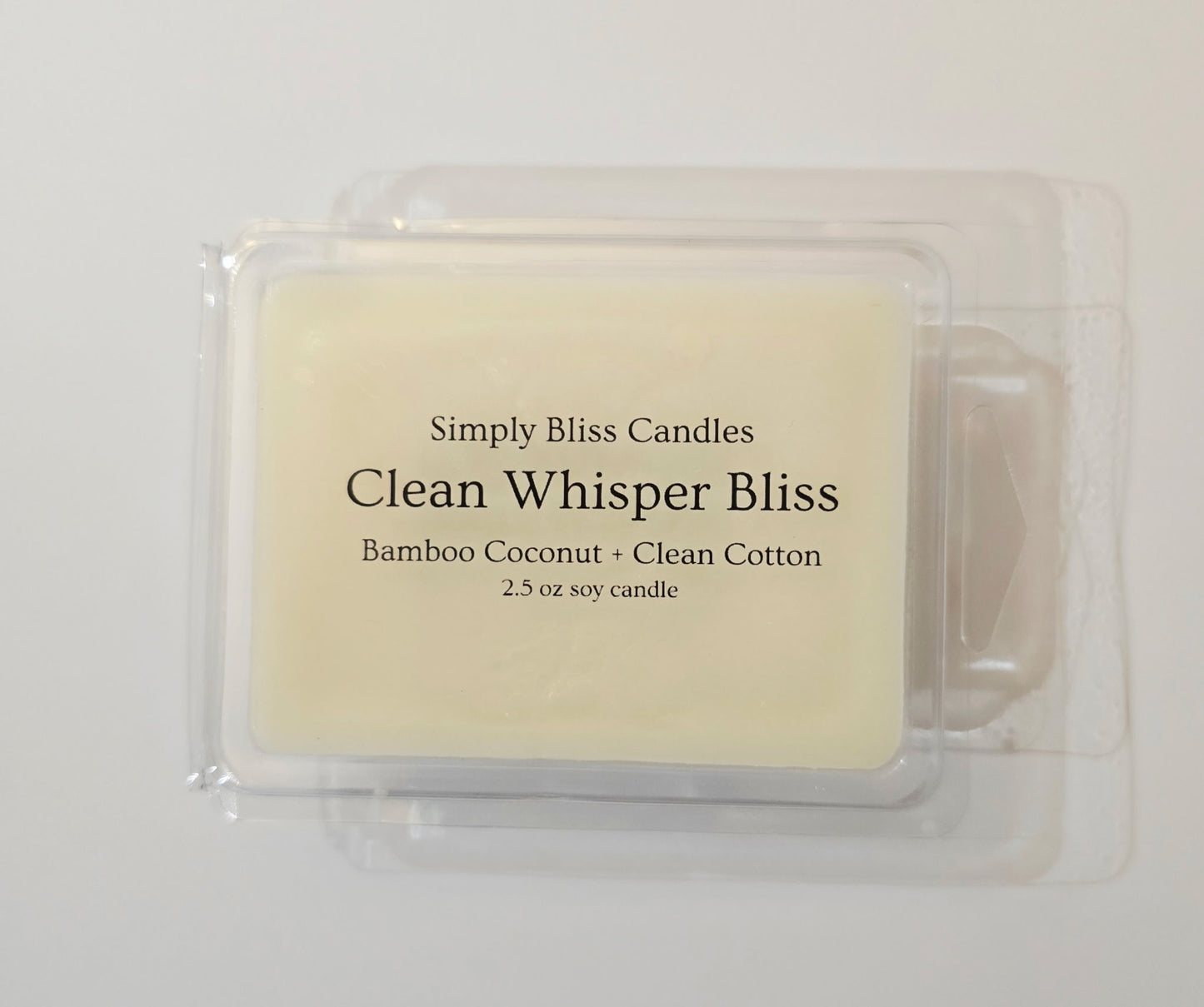 Clean Whisper Bliss – Wax Melts