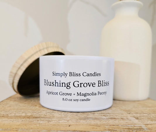 Blushing Grove Bliss – Soy Candle